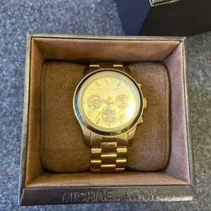 Michael Kors Gold Bracelet Watch